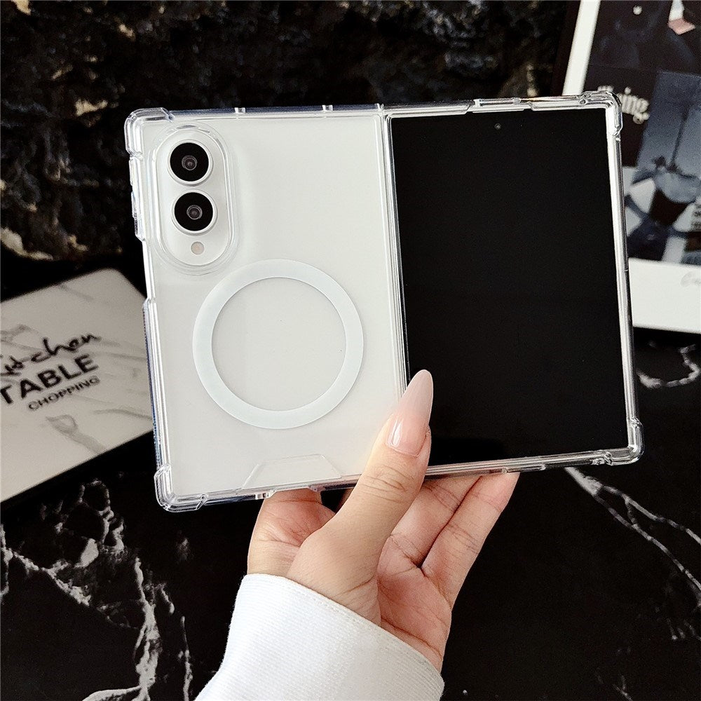 Samsung Galaxy Z Fold8 EIDERWOOD Hard Plastic Case - MagSafe Compatible - Transparent