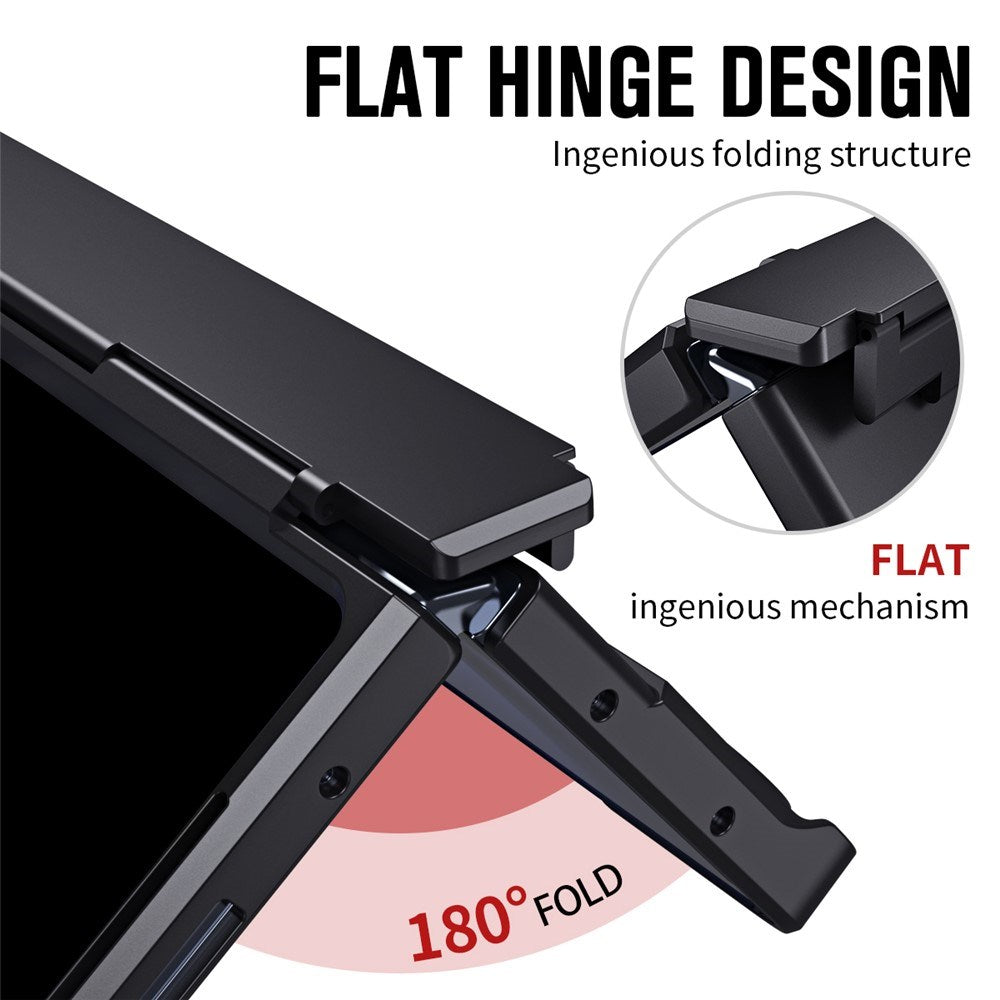 Samsung Galaxy Z Fold8 Ultra EIDERWOOD Rugged Case with Stand Function & Screen Protection - Black