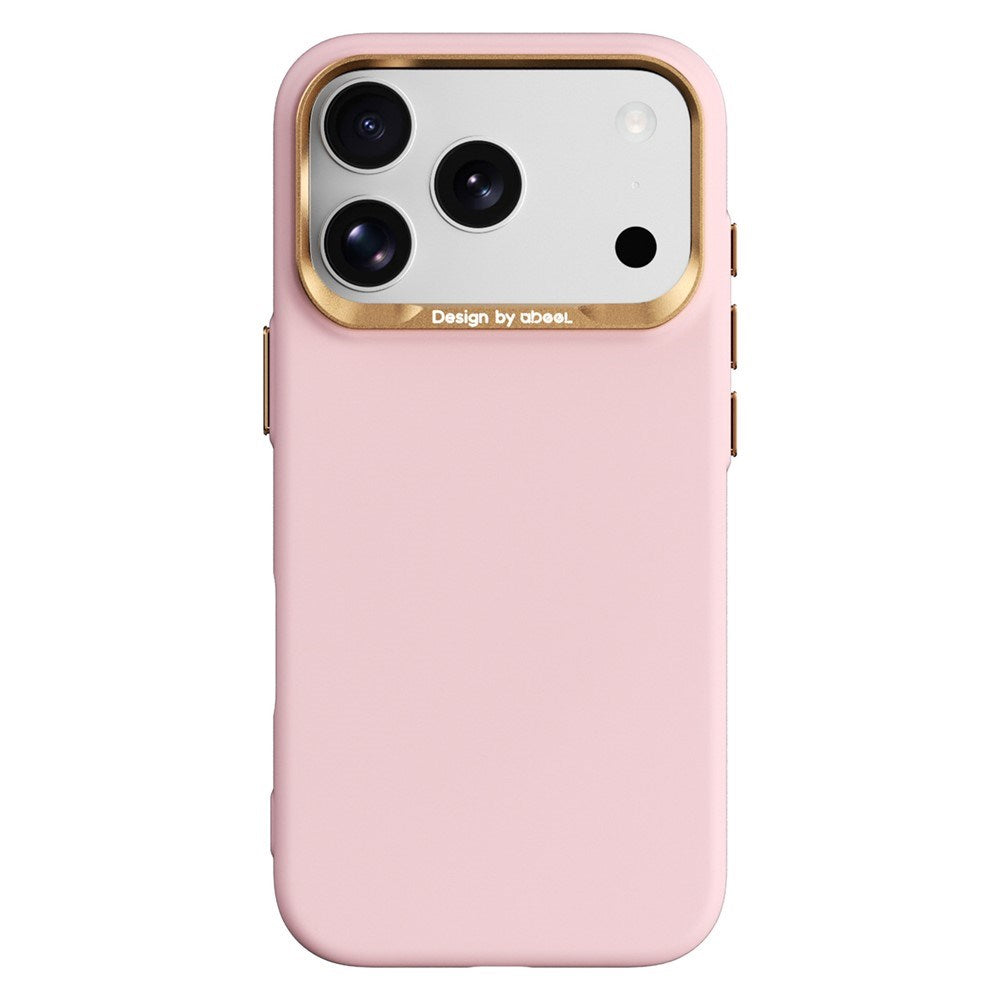 iPhone 18 Pro Max / 17 Pro Max ABEEL Hard Soft-Touch Plastic Case - MagSafe Compatible - Pink