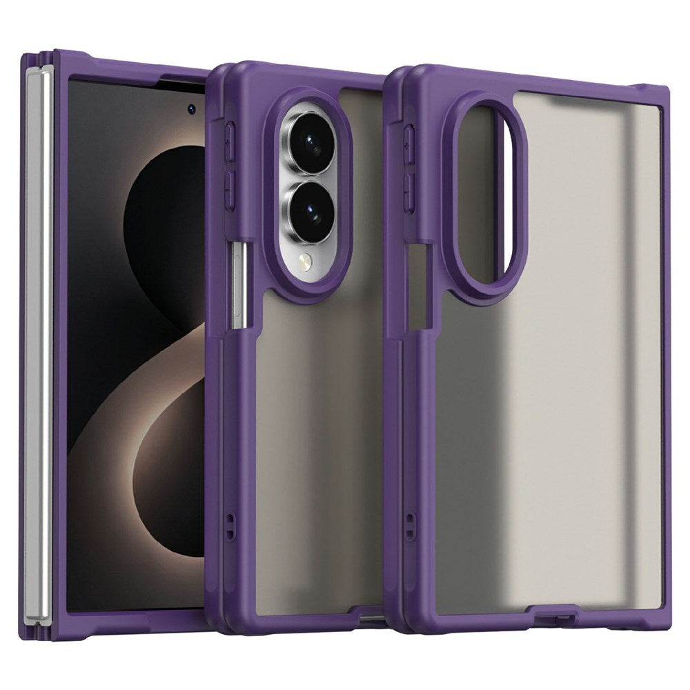 Samsung Galaxy Z Fold8 EIDERWOOD Mat Hybrid Case - Purple