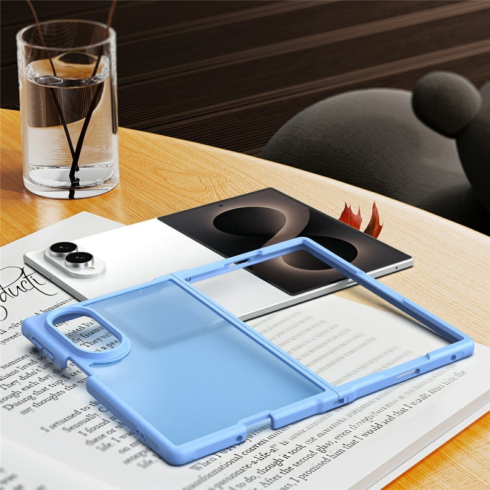 Samsung Galaxy Z Fold8 EIDERWOOD Mat Hybrid Case - Light Blue