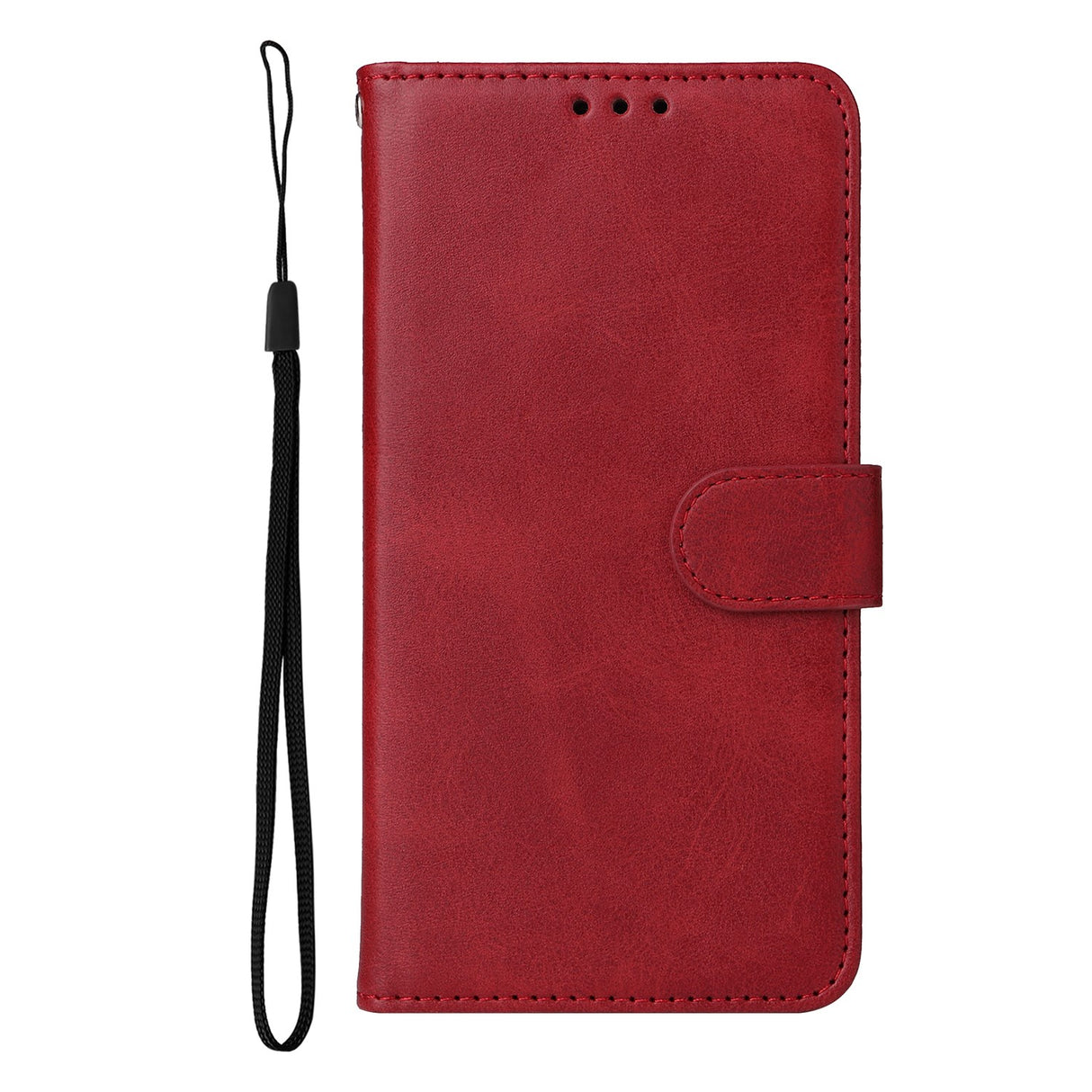Honor 600 Smart EIDERWOOD Flip Cover in Faux Leather - Red