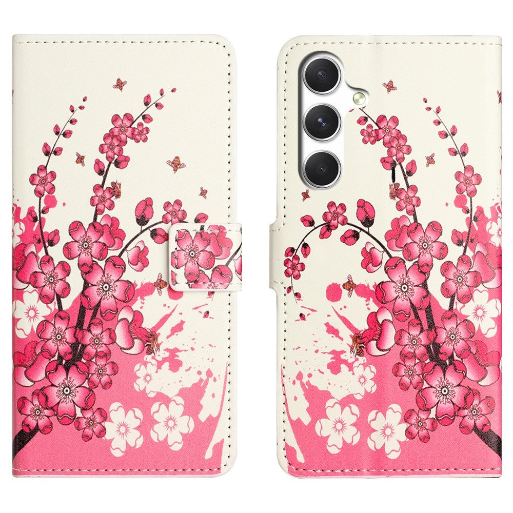 Samsung Galaxy S26 FE EIDERWOOD Flip Case with Wallet and Stand Function - Flowers