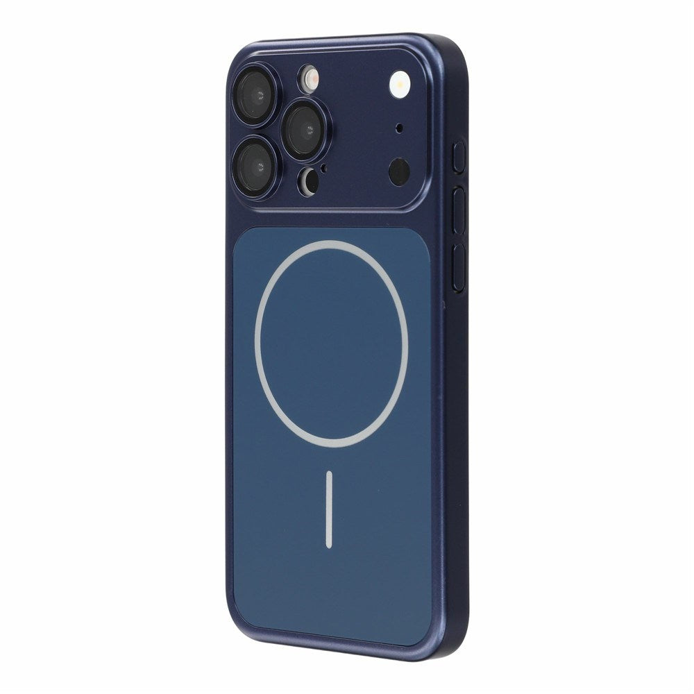 iPhone 15 Pro EIDERWOOD Hard Plastic Case w. Camera Protector - MagSafe Compatible - Dark Blue