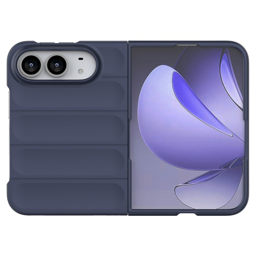 iPhone Fold EIDERWOOD Rugged Plastic Case - Dark Blue