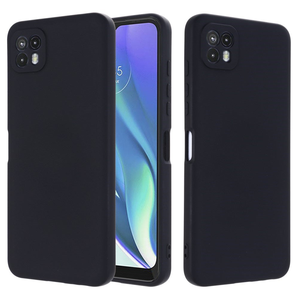 EIDERWOOD Motorola Moto G50 Liquid Silicone Case with Strap - Green