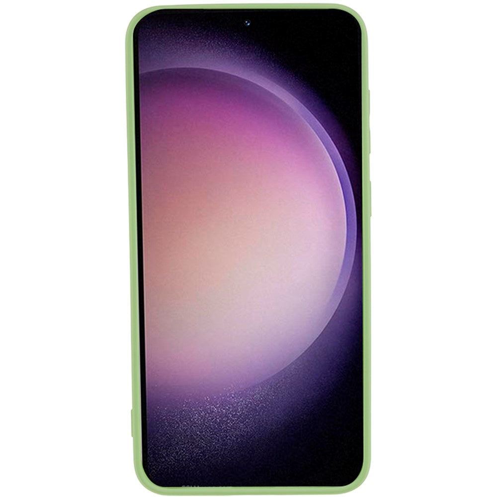 EIDERWOOD Samsung Galaxy S23 Lined Flexible Plastic Case - Light Green