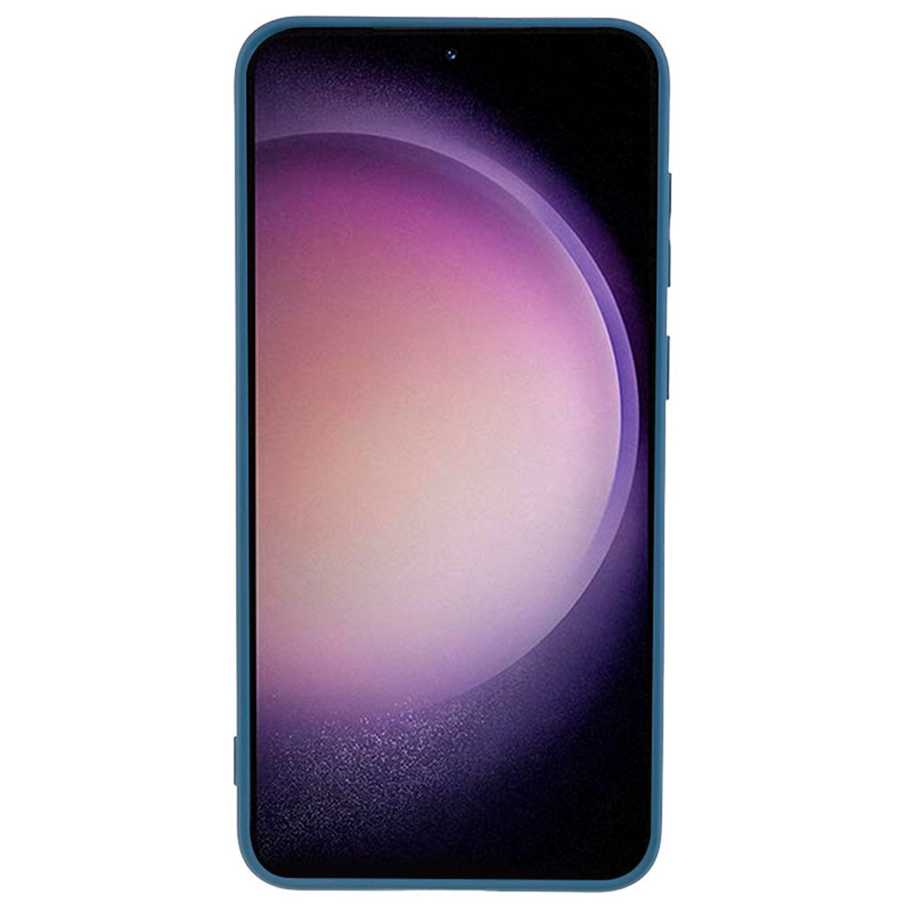 EIDERWOOD Samsung Galaxy S23 Lined Flexible Plastic Case - Blue