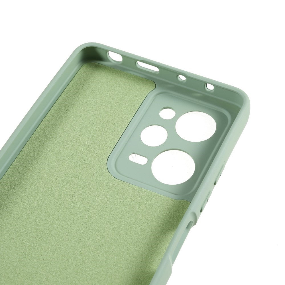 EIDERWOOD Xiaomi Poco X5 Pro (5G) Lined Flexible Plastic Case - Green