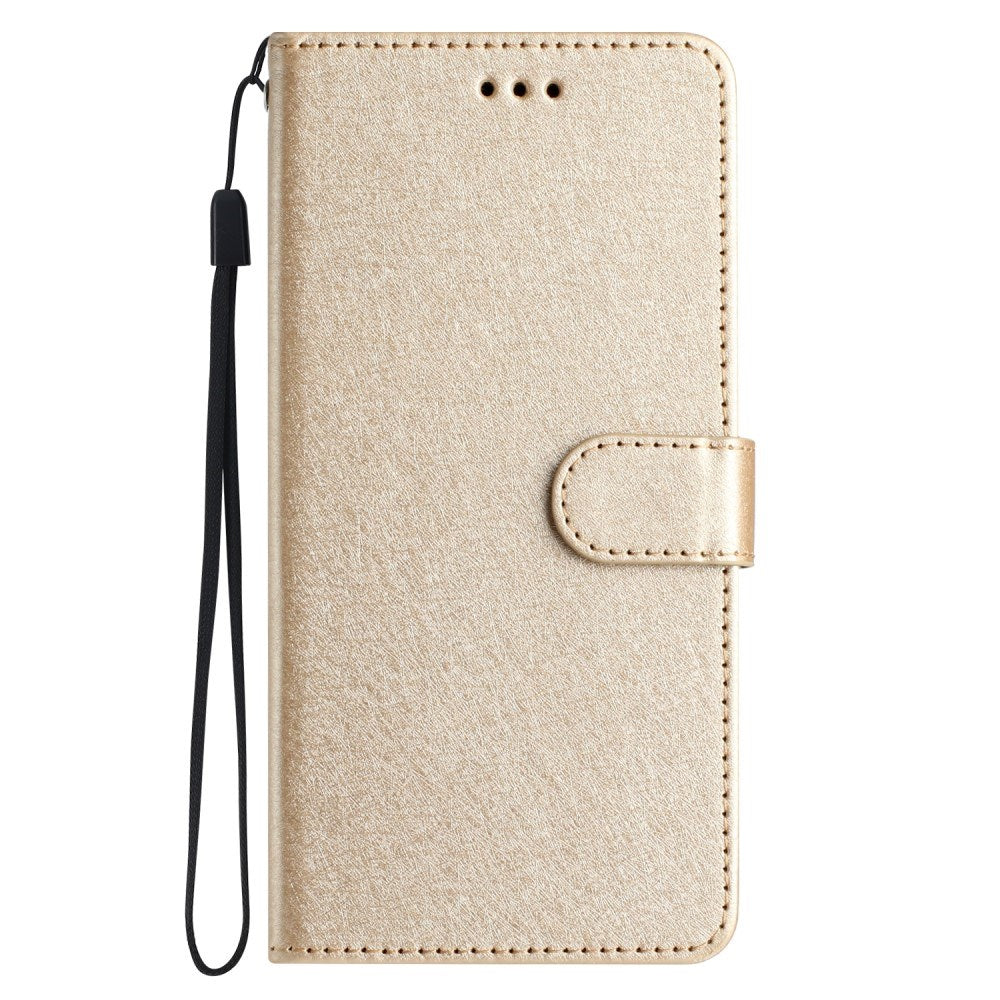 EIDERWOOD iPhone 12 Pro Max Faux Leather Case with Wallet & Strap - Gold