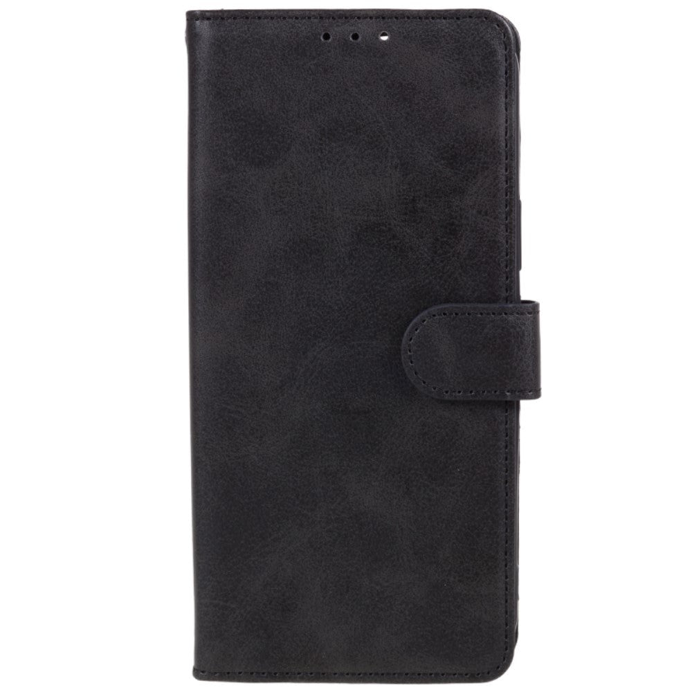 Samsung Galaxy M34 (5G) / F34 (5G) Leather Case with Wallet and Strap - Black