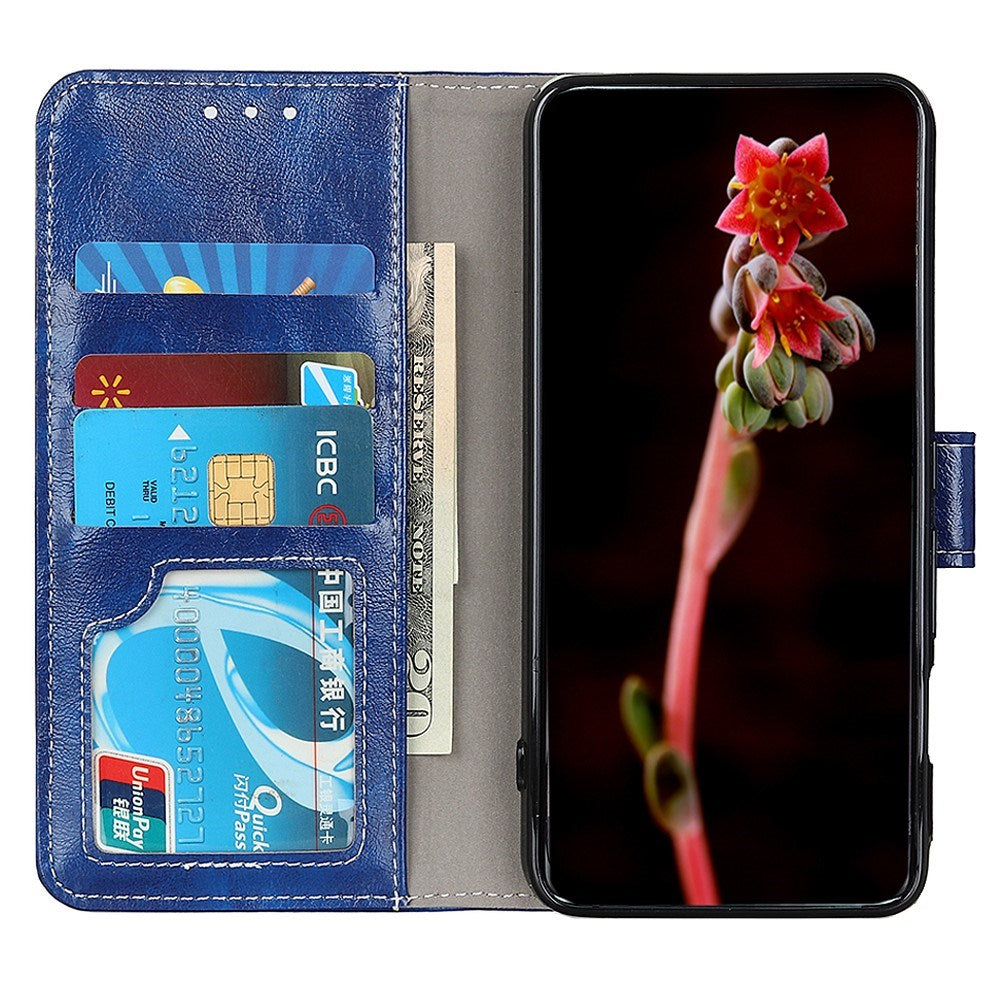 EIDERWOOD Samsung Galaxy S24+ (Plus) Faux Leather Flip Case - Blue