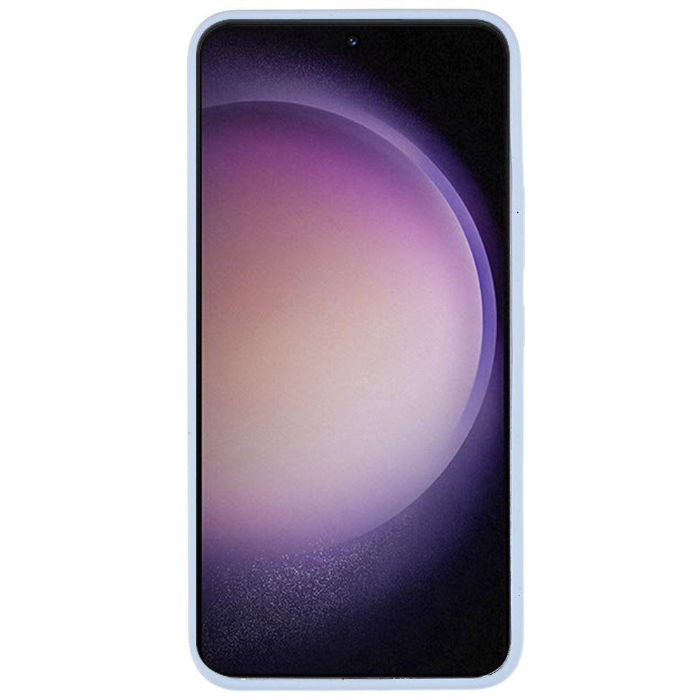 EIDERWOOD Samsung Galaxy S23+ (Plus) Lined Silicone Case - Light Blue