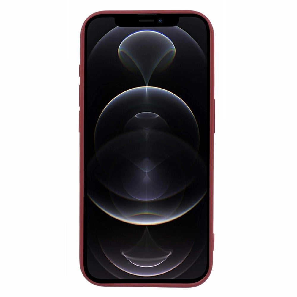 EIDERWOOD iPhone 12 Pro Max Flexible Plastic Case - Red