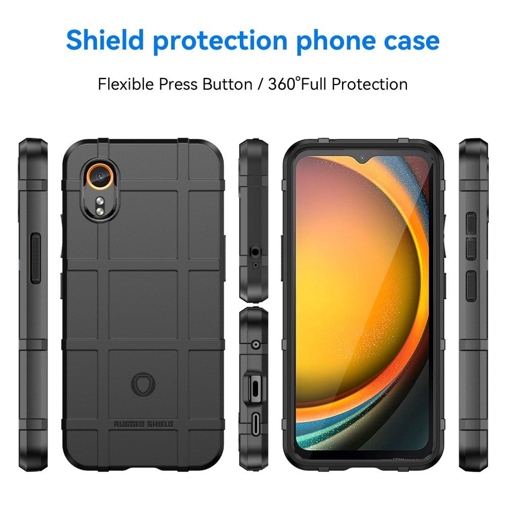 EIDERWOOD Samsung Galaxy Xcover 7 Rugged Shield Series Tough Case - Black