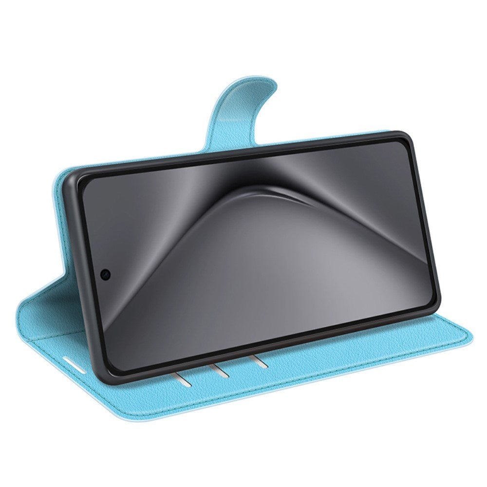 EIDERWOOD Huawei Pura 70 Pro / 70 Pro+ (Plus) Faux Leather Flip Case with Cardholder & Stand Function - Blue