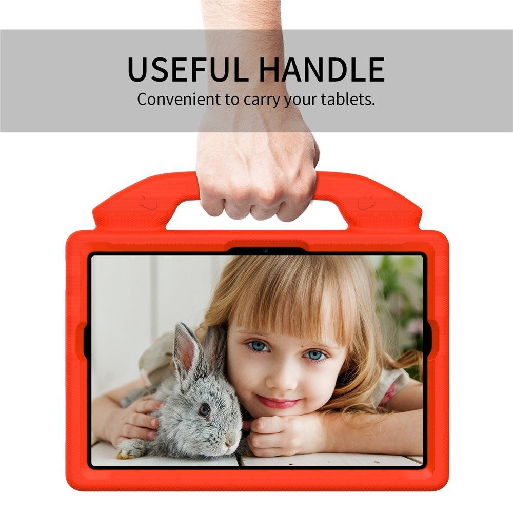 Samsung Galaxy Tab A11+ (Plus) / A9+ (Plus) EIDERWOOD Kids Case - Thumb Kickstand Case - Red