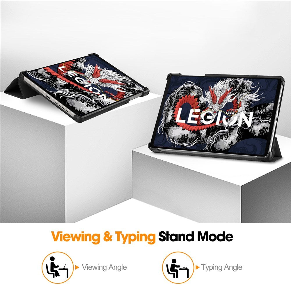Lenovo Legion Tab 8.8" EIDERWOOD Flip Case with Stand Function - Black