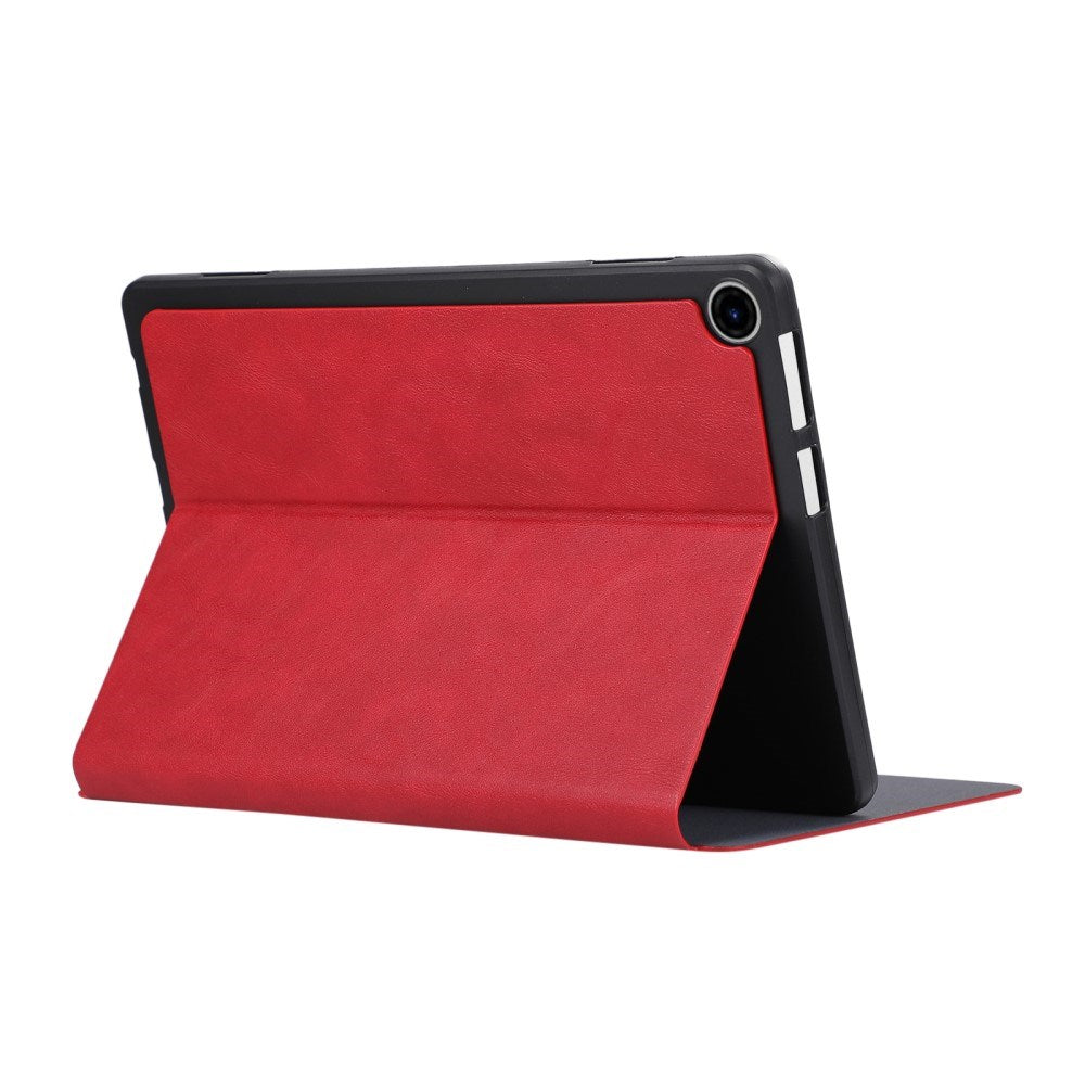 EIDERWOOD Lenovo Tab 10.1" Faux Leather Flip Case with Stand - Red