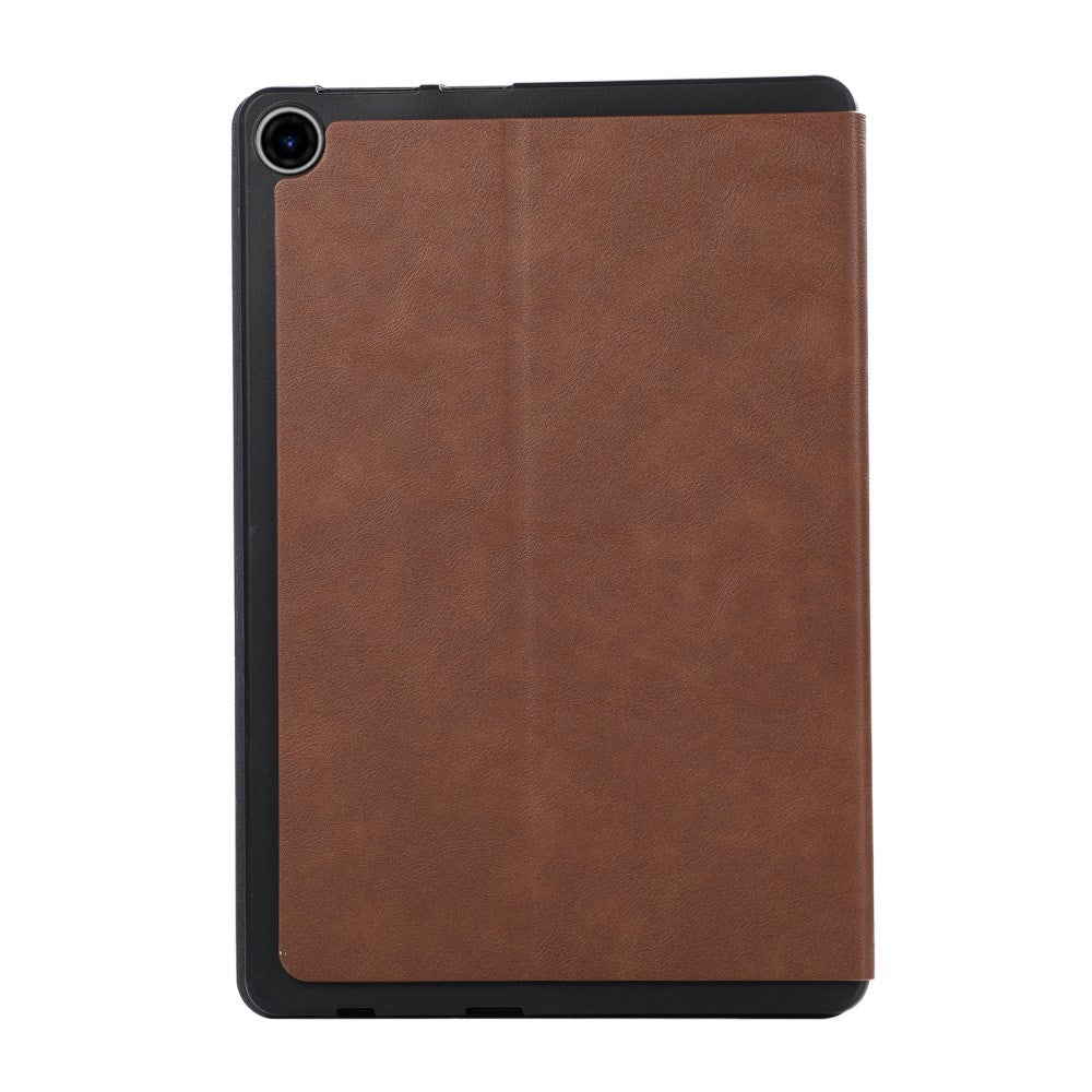 EIDERWOOD Lenovo Tab 10.1" Faux Leather Flip Case with Stand - Brown