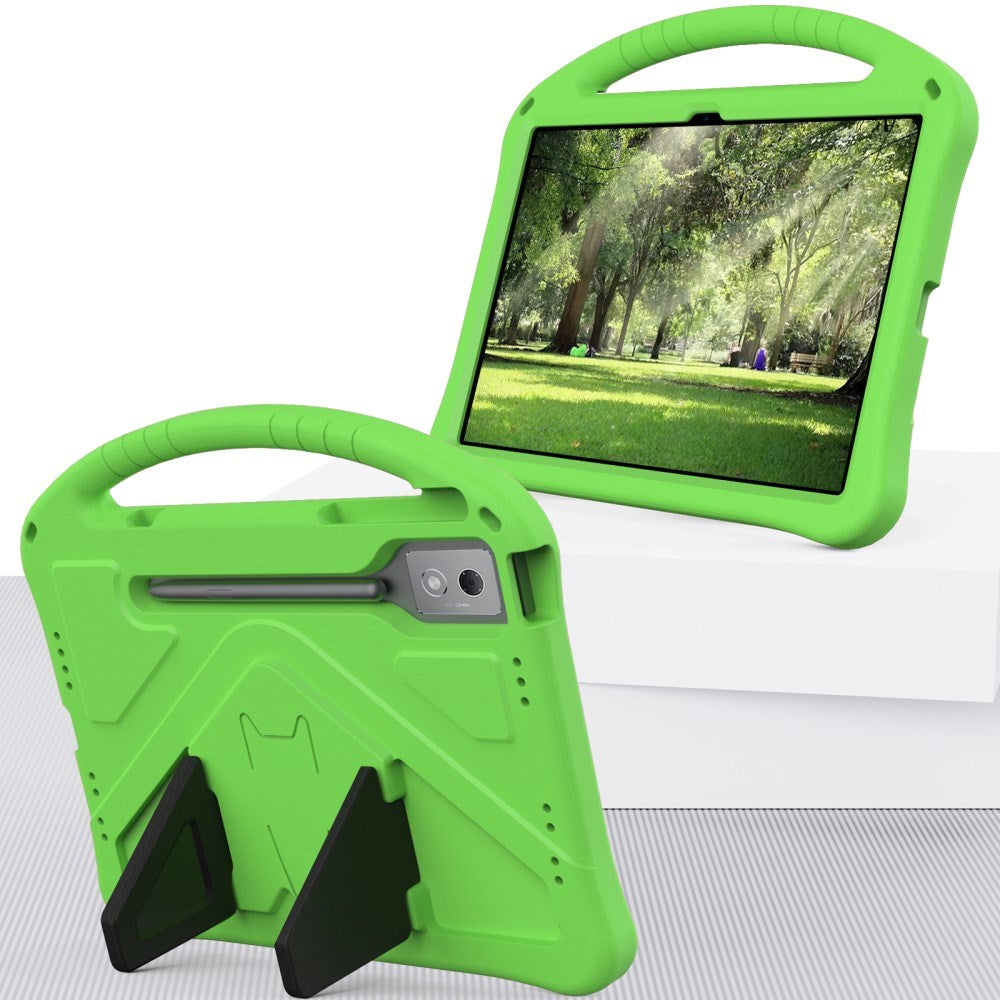 EIDERWOOD Lenovo Idea Tab Pro Anti-Drop Tablet Case with Handle and Kickstand - Green