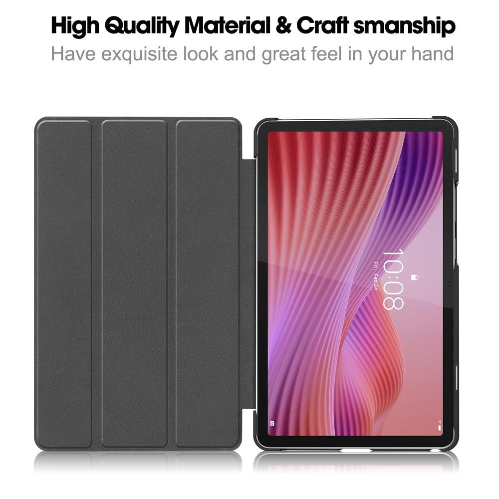 Lenovo Tab One 8.7" EIDERWOOD Leather Flip Case - Black