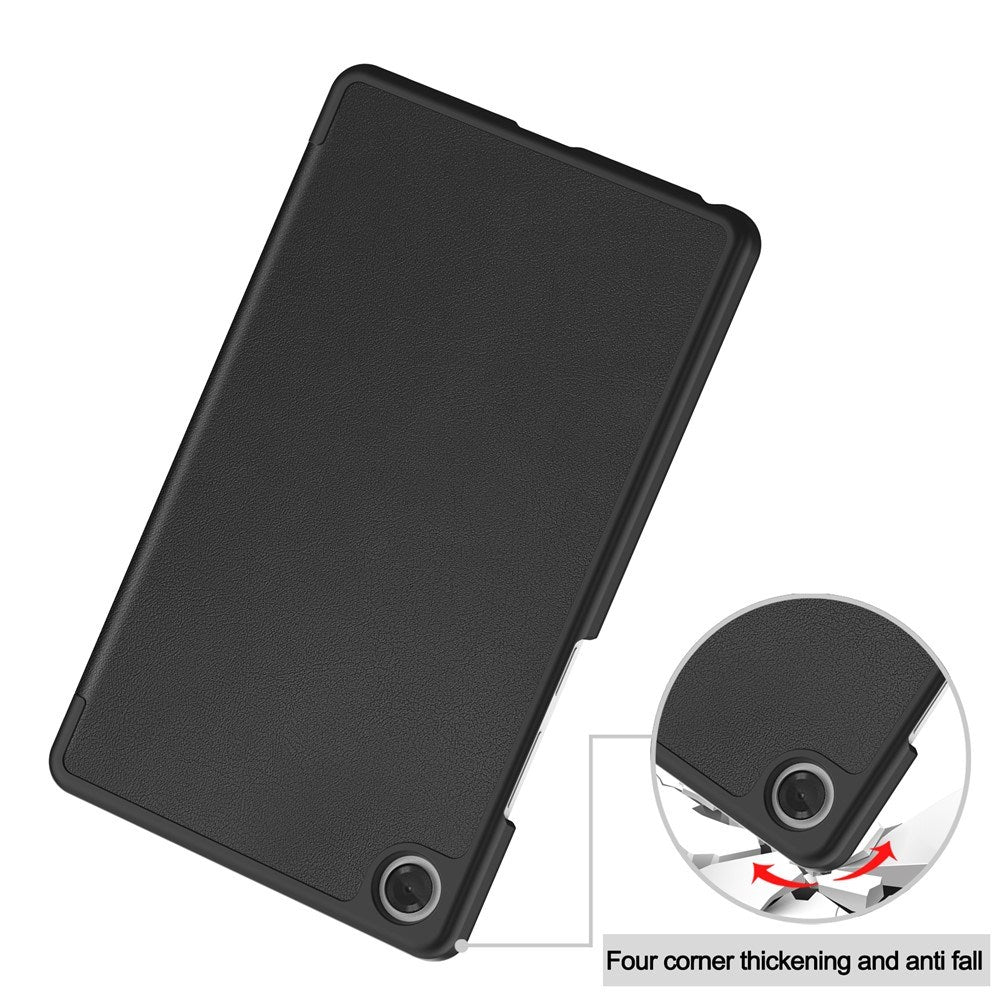 Lenovo Tab One 8.7" EIDERWOOD Leather Flip Case - Black