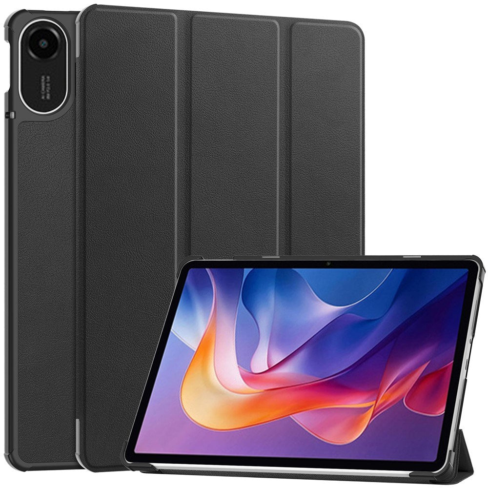 Xiaomi Redmi Pad 2 EIDERWOOD Leather Flip Case - Black