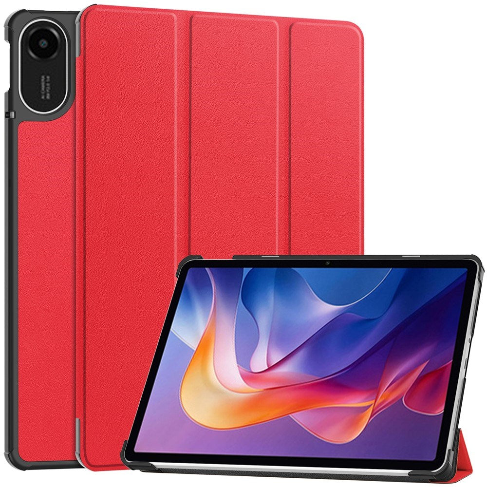 Xiaomi Redmi Pad 2 EIDERWOOD Leather Flip Case - Red