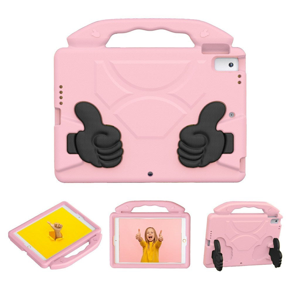 EIDERWOOD iPad 10.2" (2021 / 2020 / 2019) / Air (2019) Kids Case with Thumb Kickstand - Pink