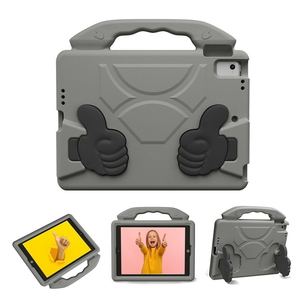 EIDERWOOD iPad 9.7" (2018 / 2017) / Air 2 / Air Kids Case with Thumb Kickstand - Grey