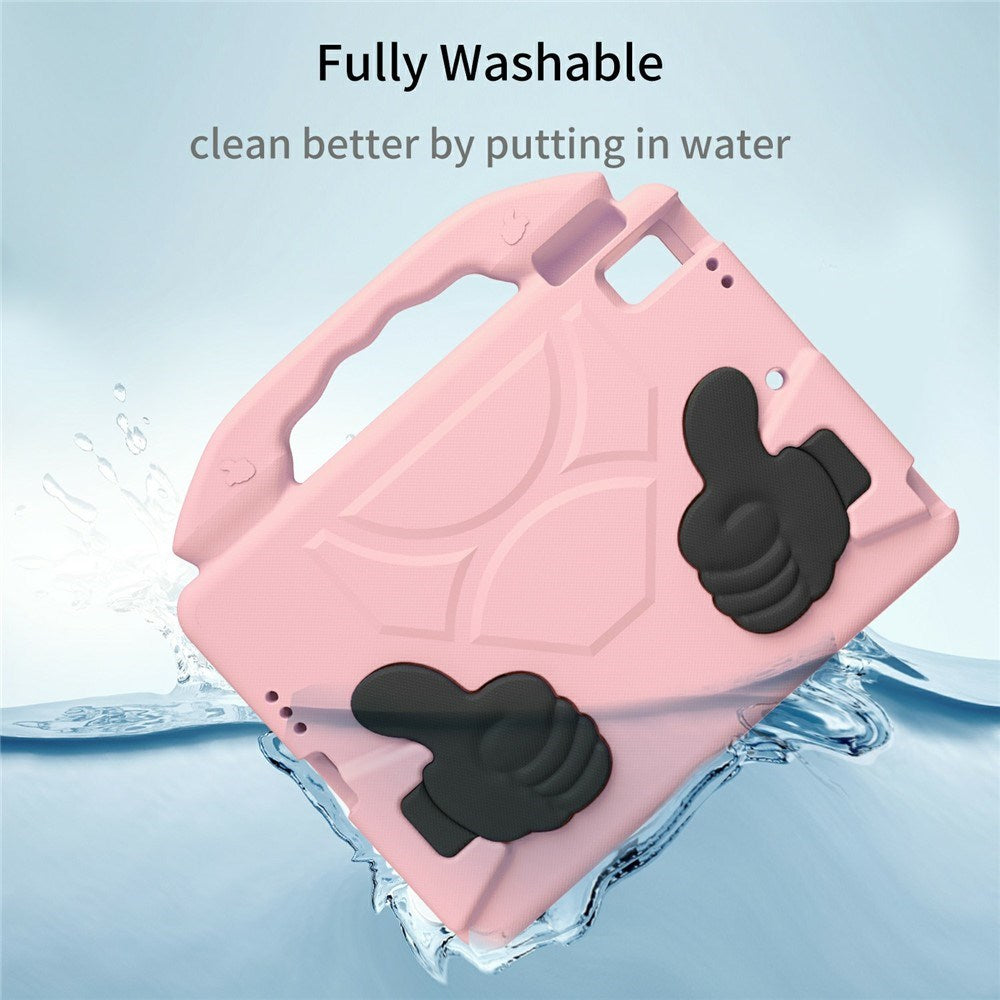 EIDERWOOD iPad 9.7" (2018 / 2017) / Air 2 / Air Kids Case with Thumb Kickstand - Pink