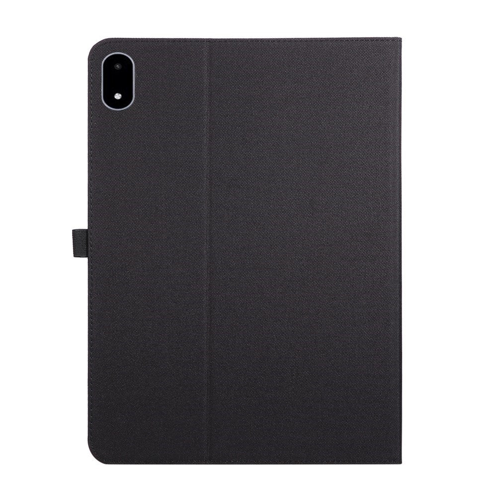 OnePlus Pad 3 Faux Leather Flip Case with Card Holder & Stand Function - Black