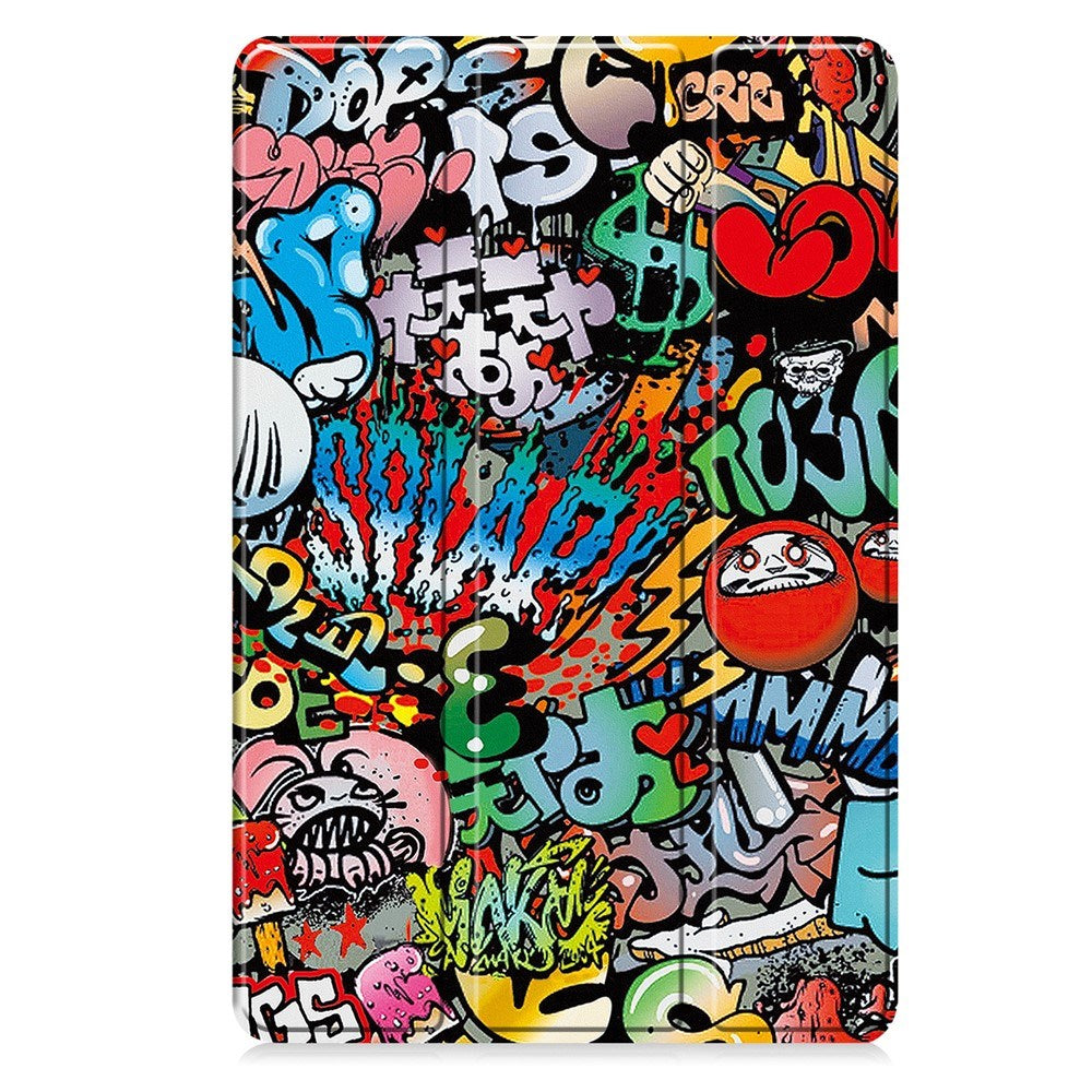 EIDERWOOD OnePlus Pad Lite Faux Leather Flip Case - Graffiti