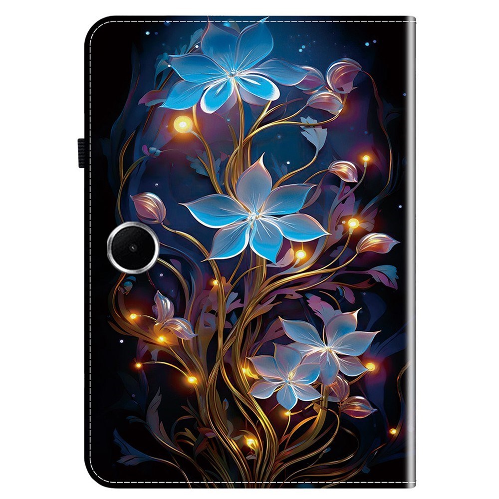 OnePlus Pad Lite EIDERWOOD Leather Flip Case with Motif - Lantern FLower