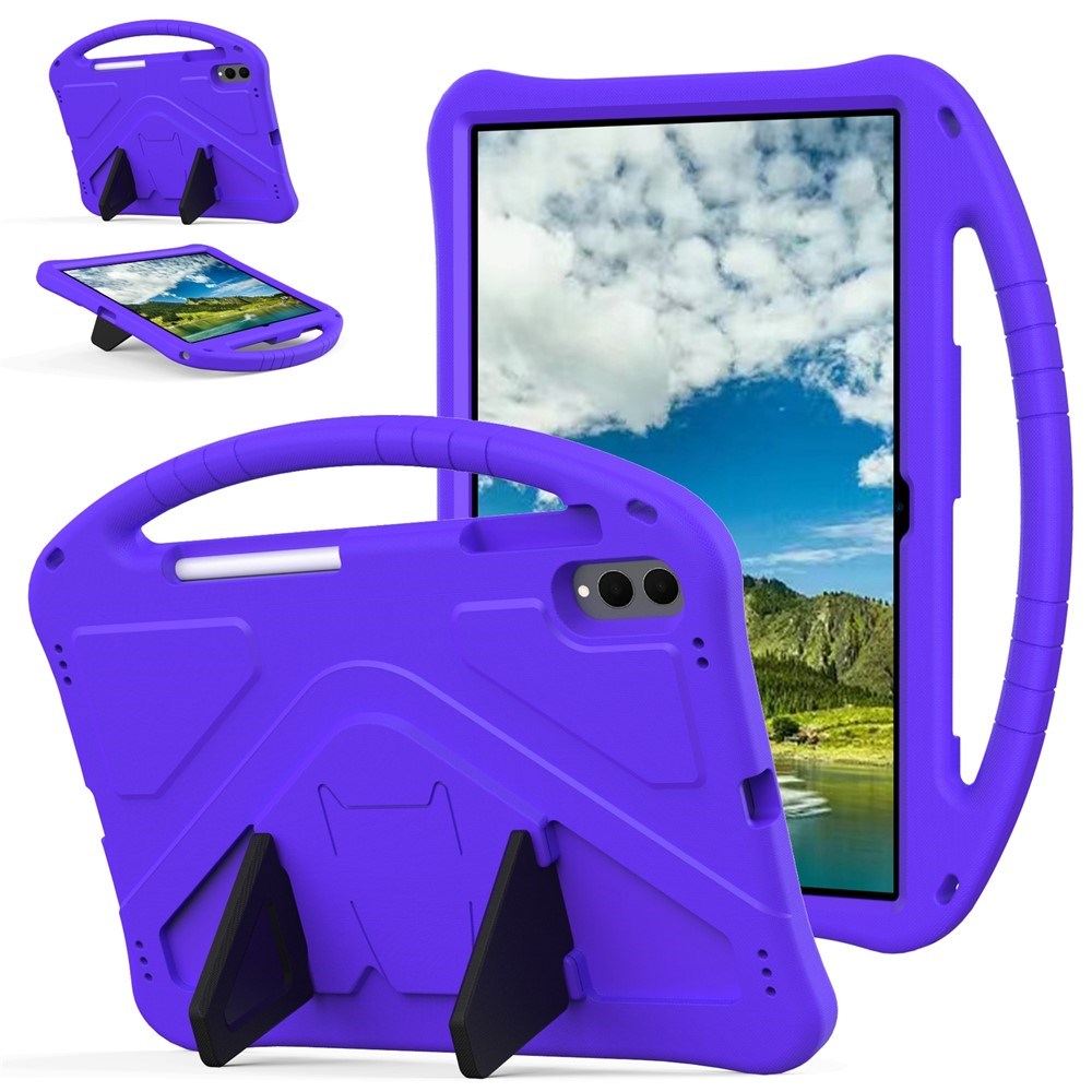 Samsung Galaxy Tab S11 Ultra EIDERWOOD Kids Case with Stand Function - Purple