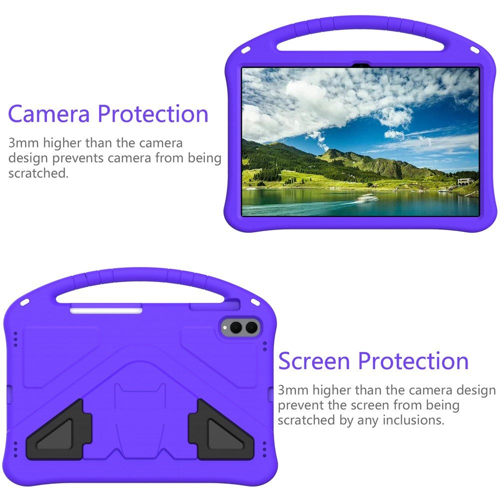 Samsung Galaxy Tab S11 Ultra EIDERWOOD Kids Case with Stand Function - Purple