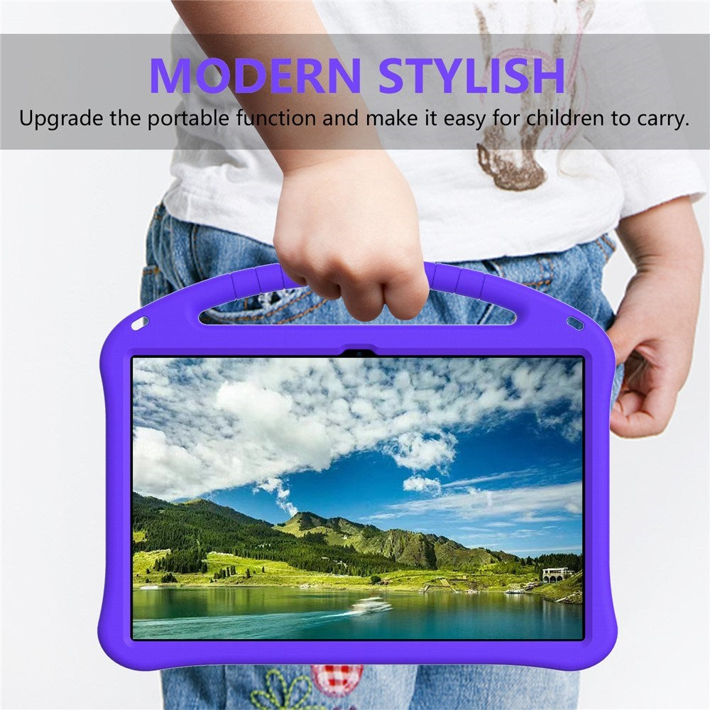 Samsung Galaxy Tab S11 Ultra EIDERWOOD Kids Case with Stand Function - Purple
