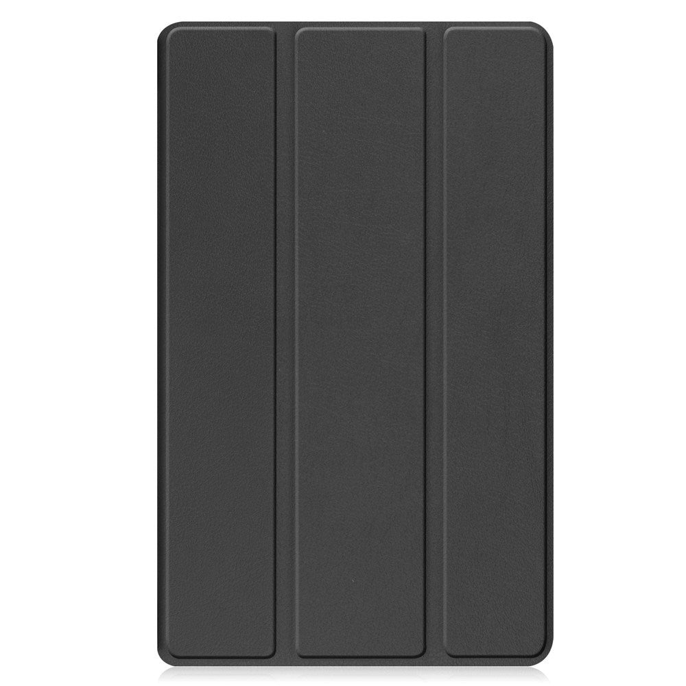 EIDERWOOD Lenovo Tab M8 (4th Gen.) Tri-Fold Faux Leather Flip Case - Black