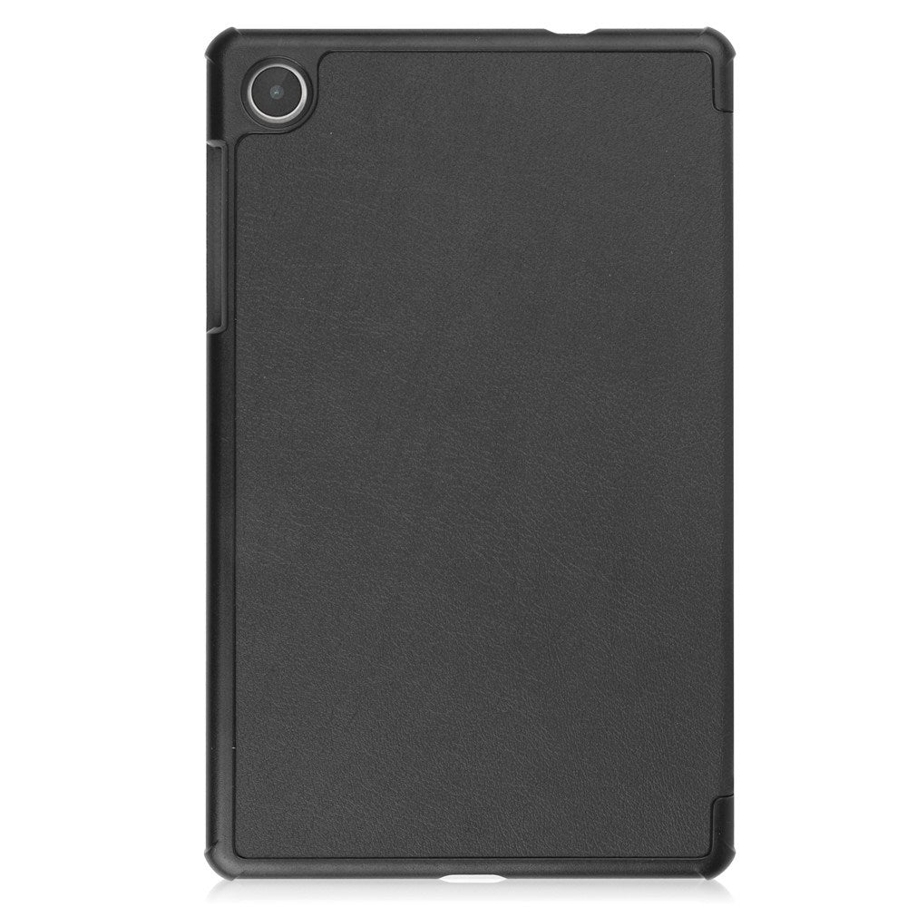 EIDERWOOD Lenovo Tab M8 (4th Gen.) Tri-Fold Faux Leather Flip Case - Black