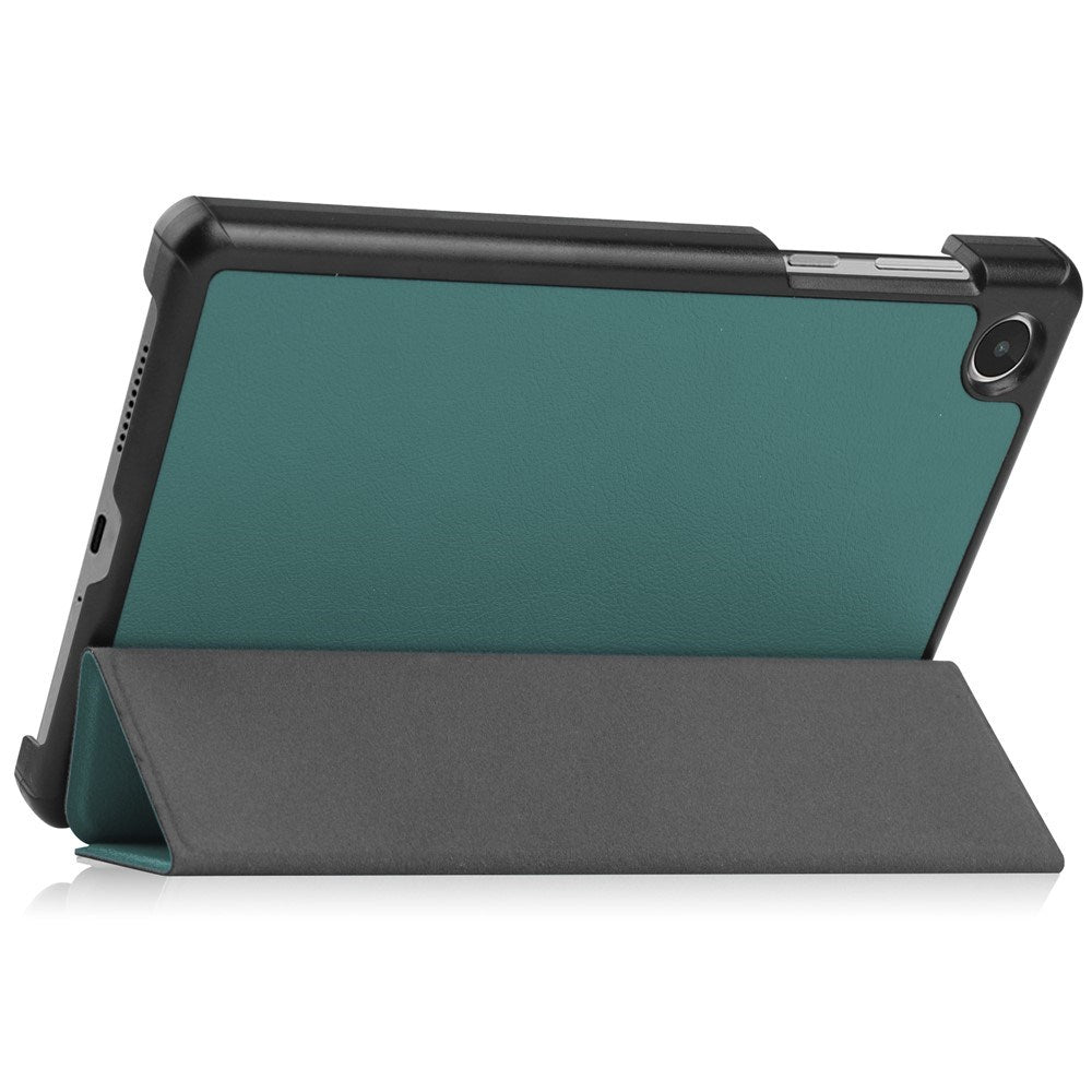 EIDERWOOD Lenovo Tab M8 (4th Gen.) Tri-Fold Faux Leather Flip Case - Green