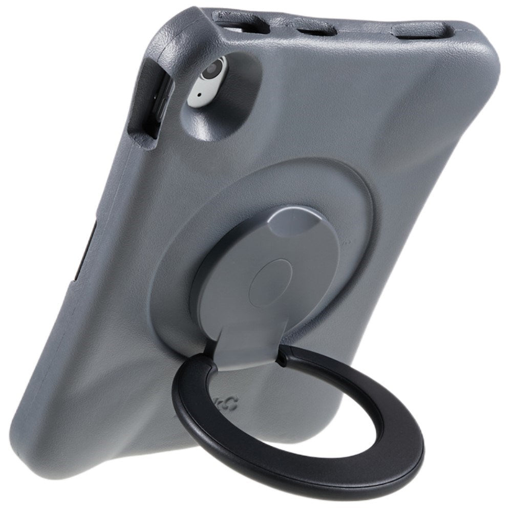 EIDERWOOD iPad 11" (2025) / 10.9" (2024 / 2022) Kids Case with Stand Function - Grey / Black