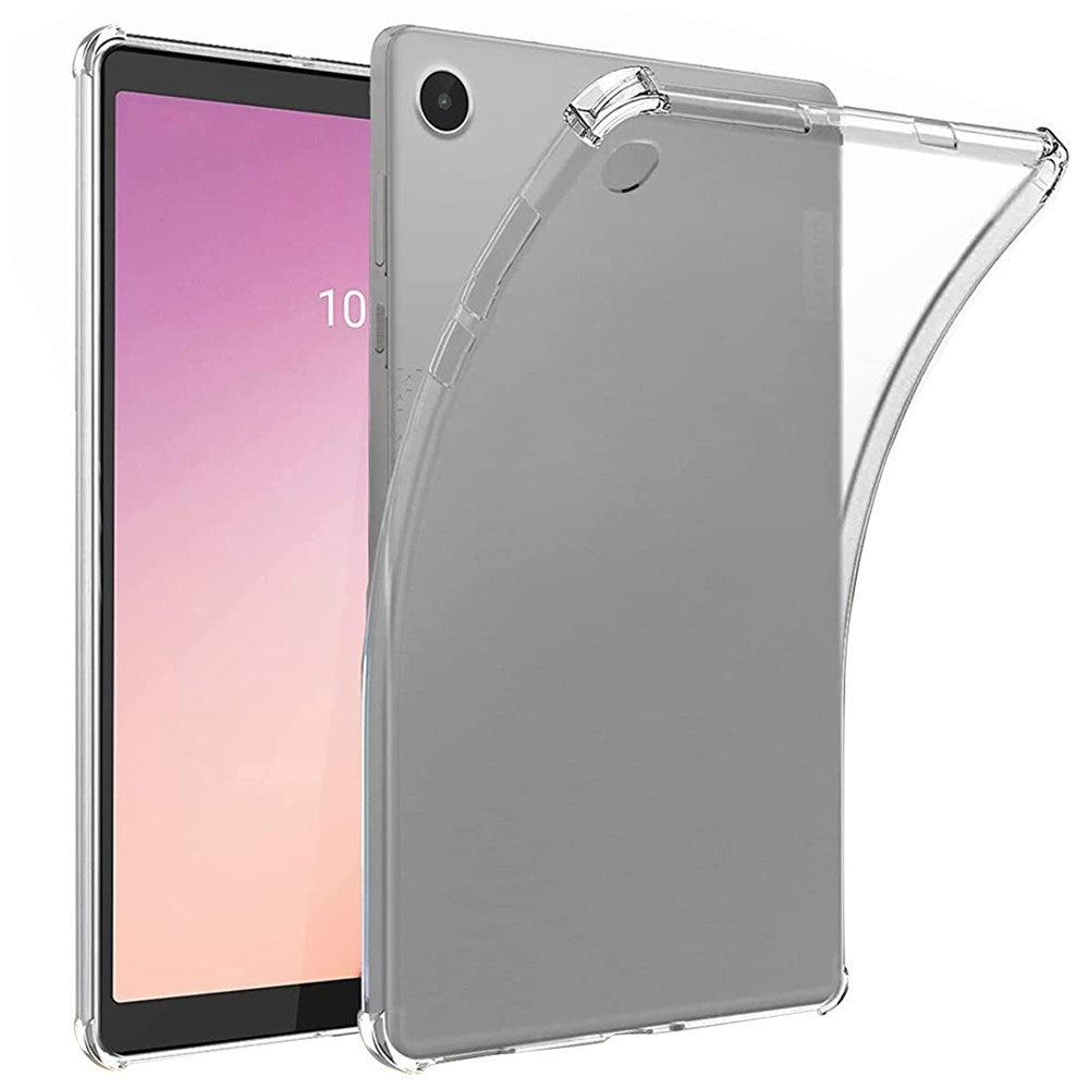 Lenovo Tab M8 (4th Gen.) Flexible Plastic Case with Shock-Absorbing Corners - Transparent