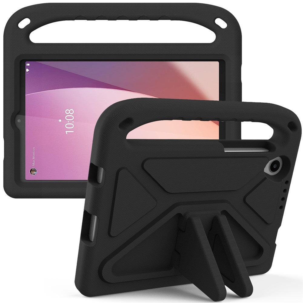 EIDERWOOD Lenovo Tab M8 (4th Gen.) Kids Case with Handle & Stand Function - Black