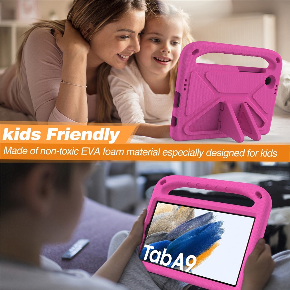 EIDERWOOD Samsung Galaxy Tab A11 / A9 Kids Case w. Kickstand - Pink