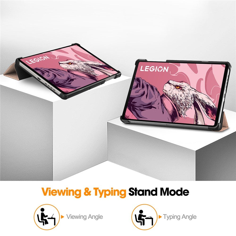 Lenovo Legion Tab (3. Gen.) 8.8" EIDERWOOD Leather Flip Case - Rose Gold
