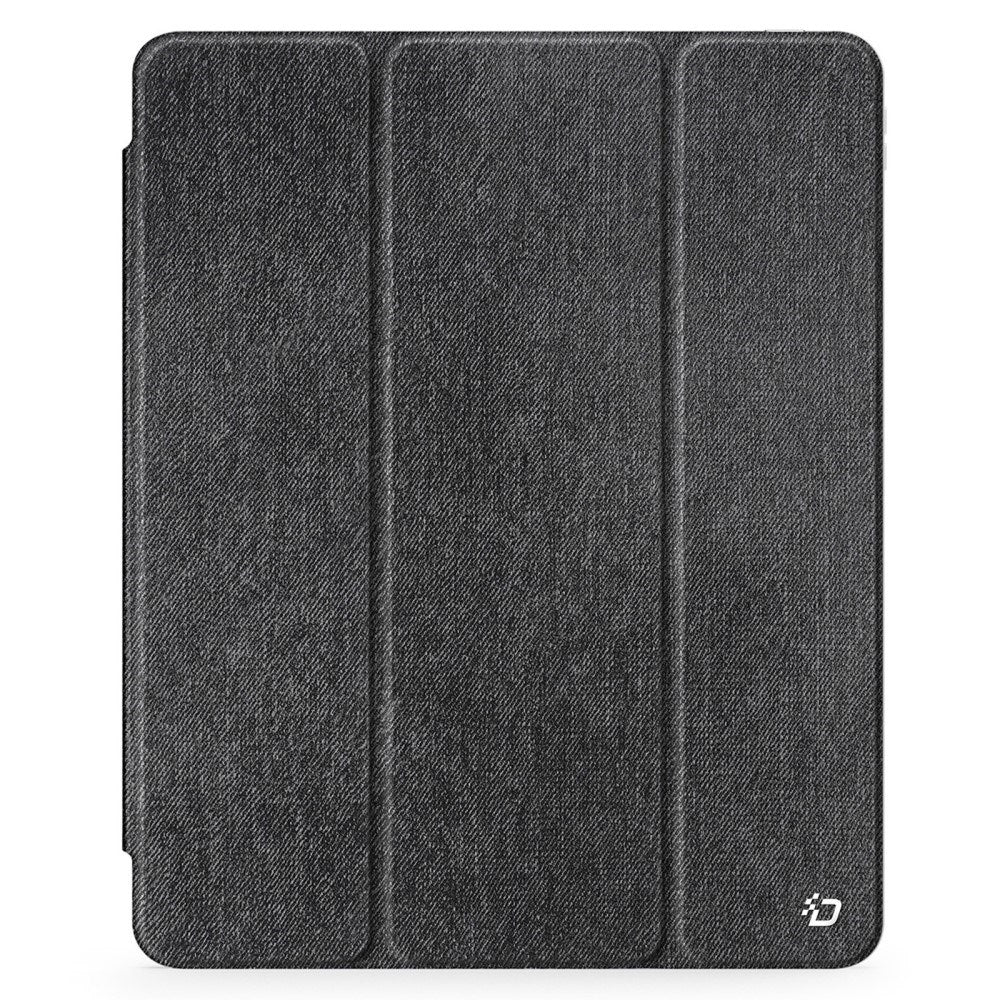 iPad Pro 13" (2025 / 2024) DUX DUCIS Unid Series Tri-Fold Flip Case - Transparent / Black