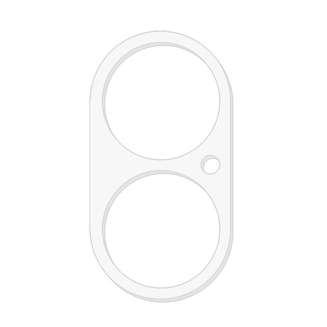 iPhone 16 Plus Tempered Protective Glass for the Camera Lens - Transparent