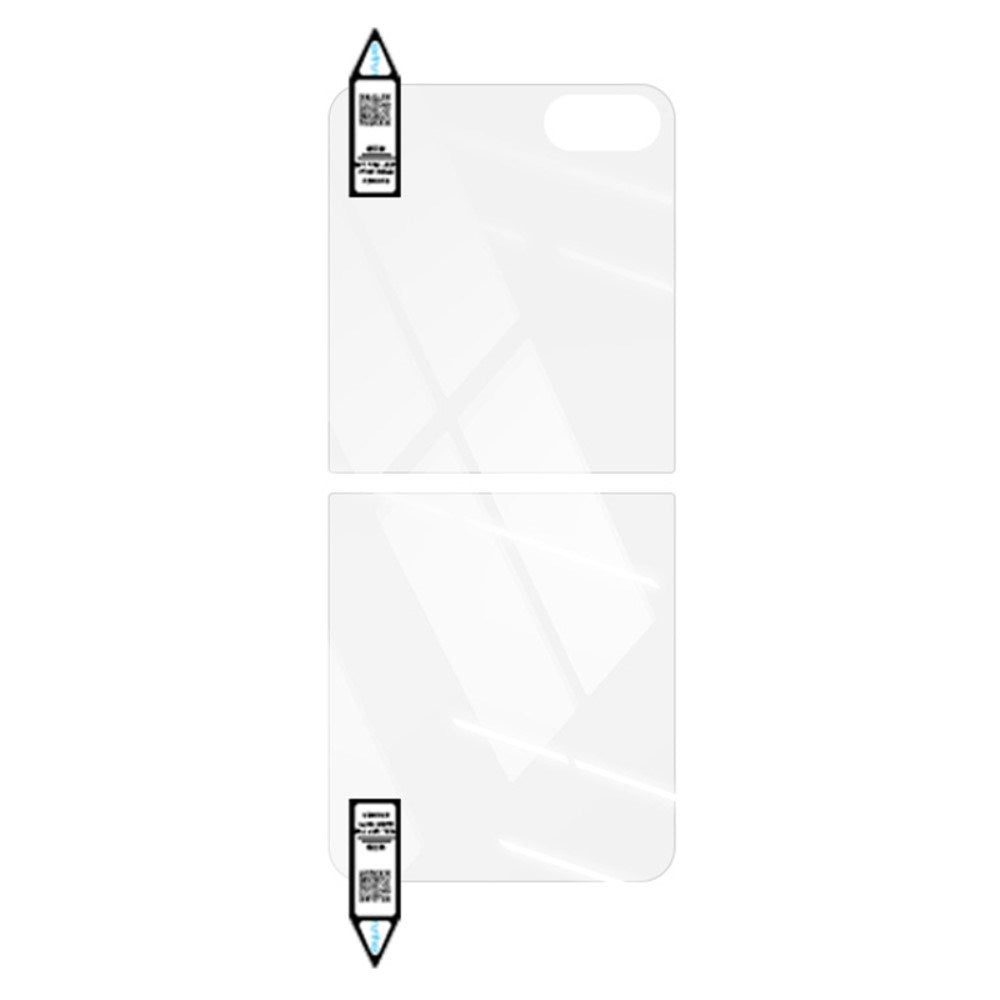 Samsung Galaxy Z Flip6 RURIHAI - Tempered Screen Protector Glass - Case Friendly - Transparent