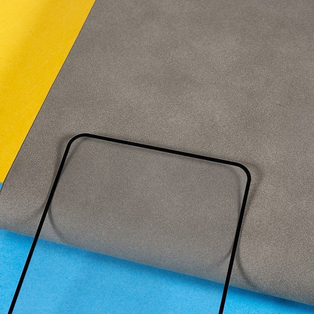 Oppo A40 Tempered Glass Screen Protector - Transparent / Black Edge